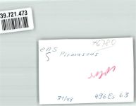 66953 W6780 Pirmasens FOTO KEINE AK Auto Ort handschriftlich Foto Original aus Archiv eines Ansichtskartenverlags