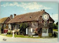 14340 Cambremer - Normandie Le Cadran Haus mit Uhr
