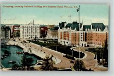 Victoria Gebrauchsspuren Empress Hotel Belmont Building Straßenbahn