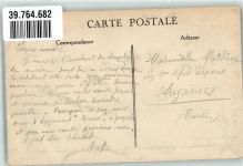 23110 Evaux-les-Bains 1923 - Saint-Marien Briefmarke Bildseite