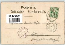 E.B. u. C.i.B. 9092 Lithographie Rätsel 1900 Gebrauchsspuren
