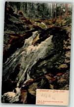 01737 O8223 Tharandt 1906 - Stille Liebe Hartenbachfälle