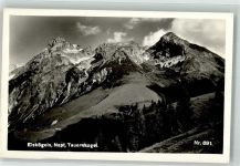 Grossglockner Foto AK Hüttenstempel Heinrich Hackel Hütte