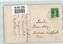 Frau Clara RKL Nr.5370-3 Name auf AK 1913 Prägedruck