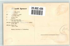 Spencer Kenneth Autograph Schlagersänger Gebrauchsspuren