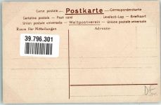 Heimwärts Bauer mit einem Rechen Verlag Hubert Köhler Ziege Lithographie / Künstlerkarte