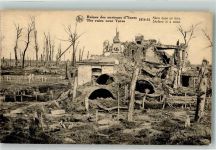 Ypres Ypern / Ieper 1914 - WK I Ruinen