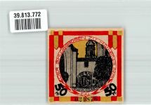 57627 W5238 Hachenburg 1921 Notgeldschein 50 Pfennig