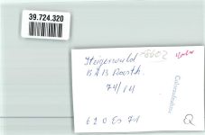 96193 W8602 Wachenroth - Steigerwald Ort handschriftlich Foto Original aus Archiv eines Ansichtskartenverlags