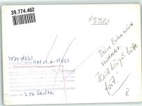 58791 W5980 Werdohl FOTO KEINE AK Hotel zur Post Ort handschriftlich Foto Original aus Archiv eines Ansichtskartenverlags