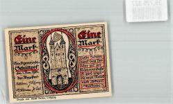 48465 W4443 Schüttorf 1921 Notgeldschein 1 Mark