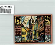 99084 O5000 Erfurt 1920 Notgeldschein 25 Pfennig No. 68214