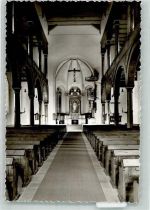 49324 W4520 Buer , Wiehengeb Foto AK Inneres der Ev. Martinikirche
