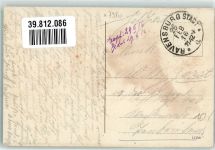 88212 W7980 Ravensburg , Württ 1916 - Feldpost WK I