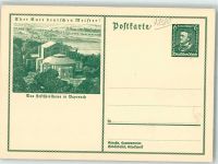 95444 W8580 Bayreuth Ganzsache Festspielhaus