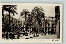 Barcelona Foto AK Plaza Real