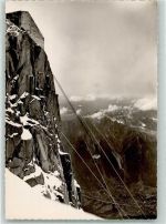 74400 Chamonix-Mont-Blanc 1960 Foto AK Seilbahn