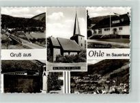 58840 W5970 Ohle - Rotes Kreuz Kindergarten Ehrenmal Ev. Kirche