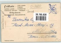 09648 O9250 Mittweida Gebrauchsspuren Mikroskop-Postkarte Schloss Krankenhaus Marktplatz