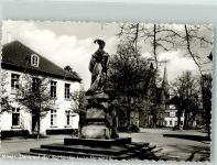 47441 W4130 Moers Foto AK Denkmal Kurfürstin Luise Henriette