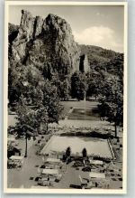 55583 W6552 Bad Münster-Ebernburg am Stein - Kurpark mit Rheingrafenstein