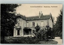51490 Dontrien 1916 Foto AK Granaenschlösschen Feldpost WK I 3.Garde.Inf.Div.