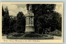 4803 Breda 1940 - Denkmal Nassau Park Valkenberg Feldpost WK II