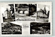 35716 W6344 Steinbrücken , Dillkr - Kirche Fliegeraufnahme