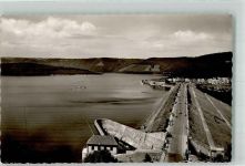 52396 W5169 Schwammenauel 1955 Foto AK Rursee