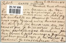 54000 Nancy - Blick vom Saint Georges Tor zur Kathedrale