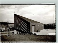 59909 W5780 Andreasberg , Sauerl FOTO KEINE AK Foto Original aus Archiv eines Ansichtskartenverlags Ev. Kirche Ort handschriftlich