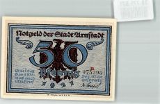 99310 O5210 Arnstadt 1921 Notgeldschein 50 Pfennig n 075296
