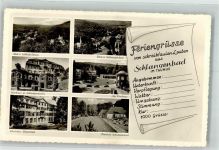 65388 W6229 Schlangenbad , Taunus Foto AK Kurhaus Römerbad Schwimmbad