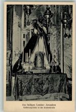 Jerusalem Foto AK Grabeskirche Geißelungssäule