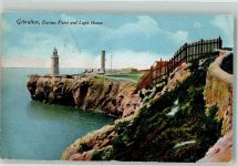 Gibraltar 1915 - Leuchtturm Europa Point