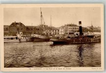 56100 Lorient Foto AK Hafen Quai de Rohan