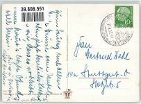 sign.Oho Waage Bier Humor Verlag Lengauer 3109 Kur 1957