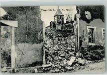 55300 Varneville Foto AK Kirche WK I