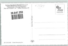76596 W7564 Hundsbach , Baden Foto AK Pension Kurhaus
