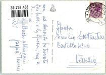 32100 Belluno Gebrauchsspuren Hotel Rindemera Foto AK Laggio di Cadore
