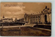Brüssel Bruxelles Ausstellungen 1910 - Ausstellung 1910 Gasthaus