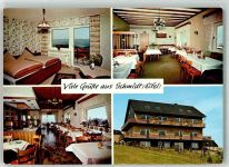 52385 W5168 Schmidt , Eifel KEINE AK Pension Cafe Haus Seeblick Informationskarte