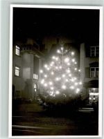 88499 W7940 Riedlingen , Württ FOTO KEINE AK Weihnachtsbaum Winter
