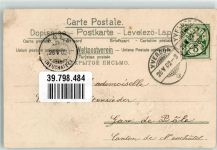 mit Echstoffaplikation Rosen Veilchen Lithographie Schwalbe 1902 Prägedruck