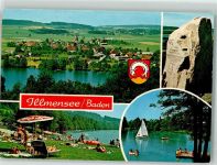 88636 W7797 Illmensee - Drei-Gemeinden-See Denkmal
