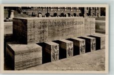 W8000 München Gefallenen-Ehrenmal Kriegerdenkmal Verlag Lengauer Nr. 218 Stadt mit Hakenkreuz Foto AK
