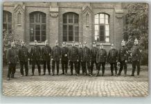 Schutzmänner in Uniform zur Zeit des deutschen Kaiserreiches Polizei Privatfoto AK