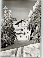 79868 W7828 Feldberg , Schwarzwald Foto AK Winter Hotel Jägermatt
