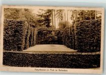 99423 O5300 Weimar , Thür Foto AK Park zu Belvedere