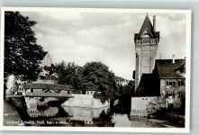 74523 W7170 Schwäbisch Hall Foto AK Am Kurhaus